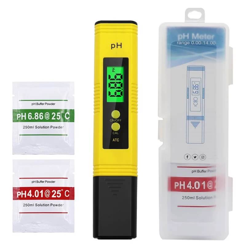 Digital PH Tester Pen for Water Hydroponics | Accurate PH Testing | Water Quality Tester | Cultiuana HNT-0091