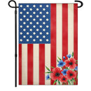 Garden Flags With Stand - 12" x 18"-55