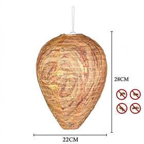 Buy light-brown Fake Wasp Nest for Carpenter Bees