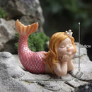 Aquarium Statue Decorations - Mermaid-7