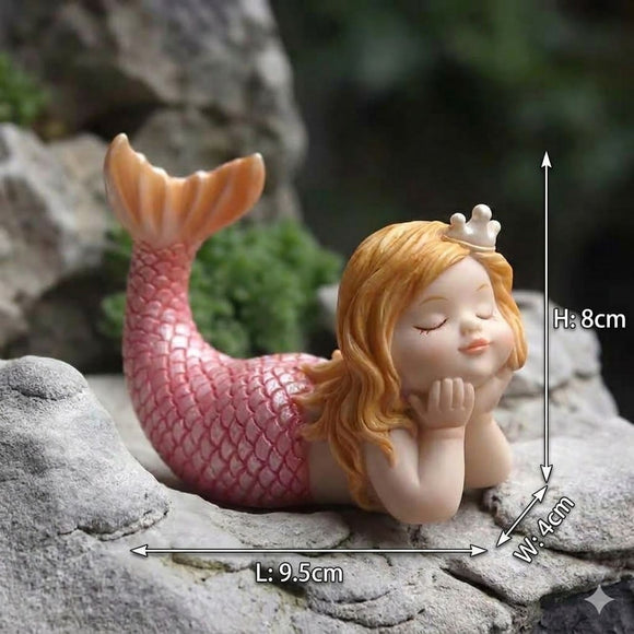 Aquarium Statue Decorations - Mermaid