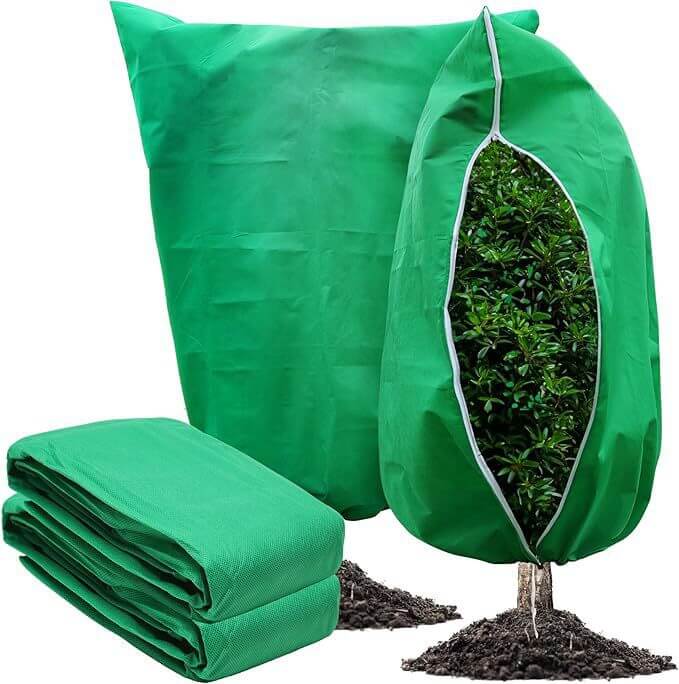 Buy green Plant Cover for Winter | Frost Cloth for Plants | Freeze Protection Covers for Plants| Cultiuana