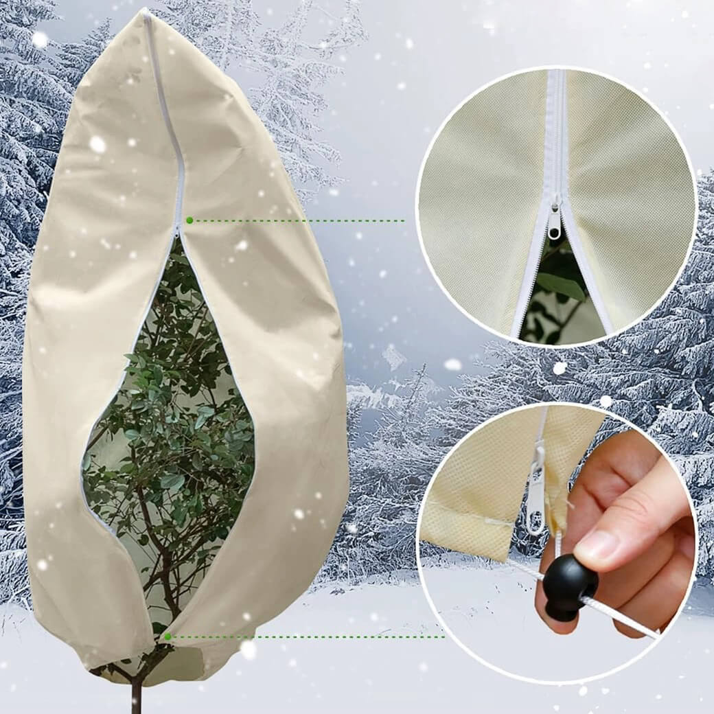 Plant Cover for Winter | Frost Cloth for Plants | Freeze Protection Covers for Plants