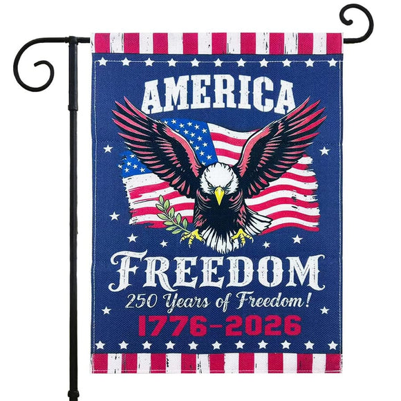 Garden Flags With Stand - 12" x 18"