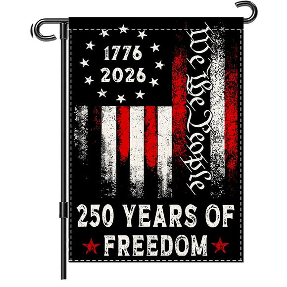 Garden Flags With Stand - 12" x 18"