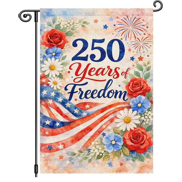Garden Flags With Stand - 12" x 18"