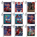 Garden Flags With Stand - 12" x 18"-2