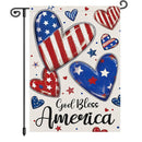 Garden Flags With Stand - 12" x 18"-48