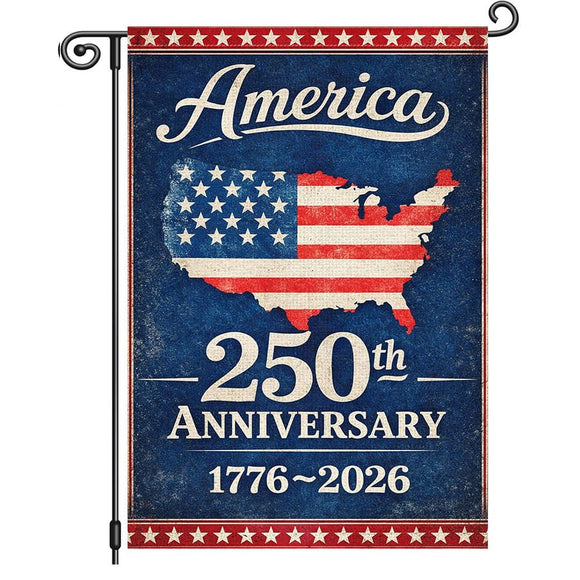 Garden Flags With Stand - 12" x 18"
