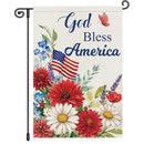 Garden Flags With Stand - 12" x 18"-77