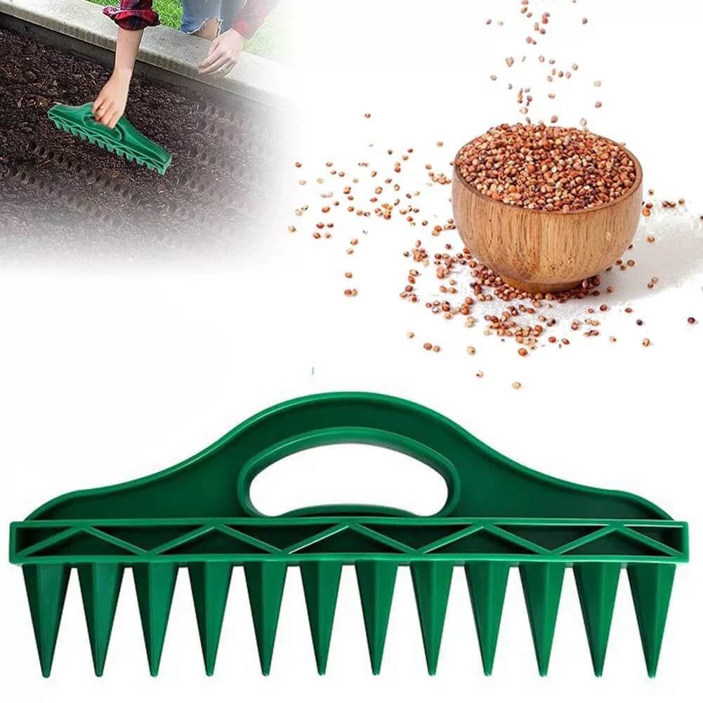 Handheld Dibber for Planting Seeds In Spring | Seed Digger Tool | Seed Spacer | Cultiuana SPT-393