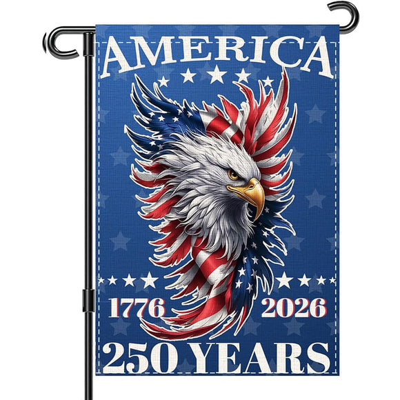 Garden Flags With Stand - 12" x 18"