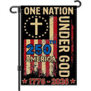Garden Flags With Stand - 12" x 18"-64