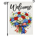 Garden Flags With Stand - 12" x 18"-42
