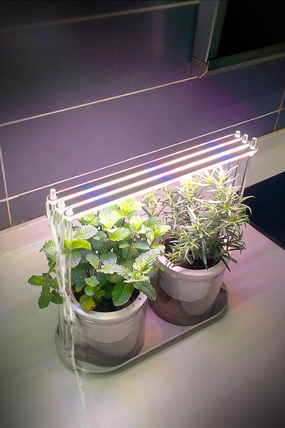 Small Grow Lights for Houseplants | Houseplant Lights | Grow Lights for Indoor Plants | Cultiuana QI-101 Grow Light Bar