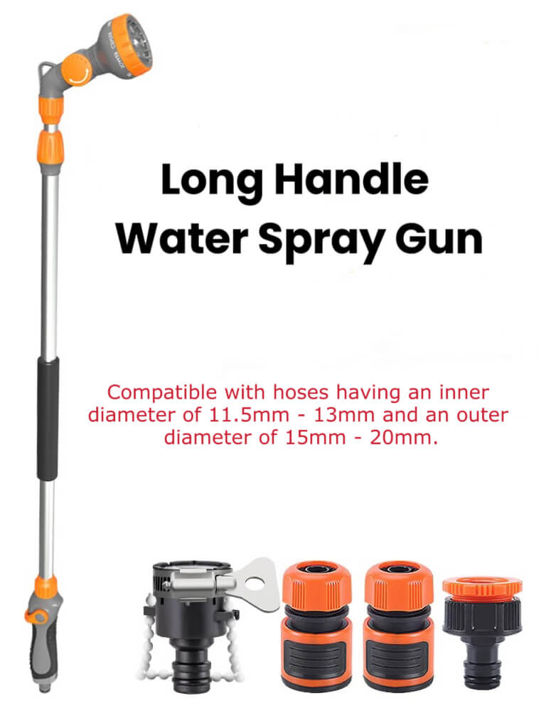 Long Reach Sprayer For Roofs | Long Distance Water Spray Nozzle | Cultiuana