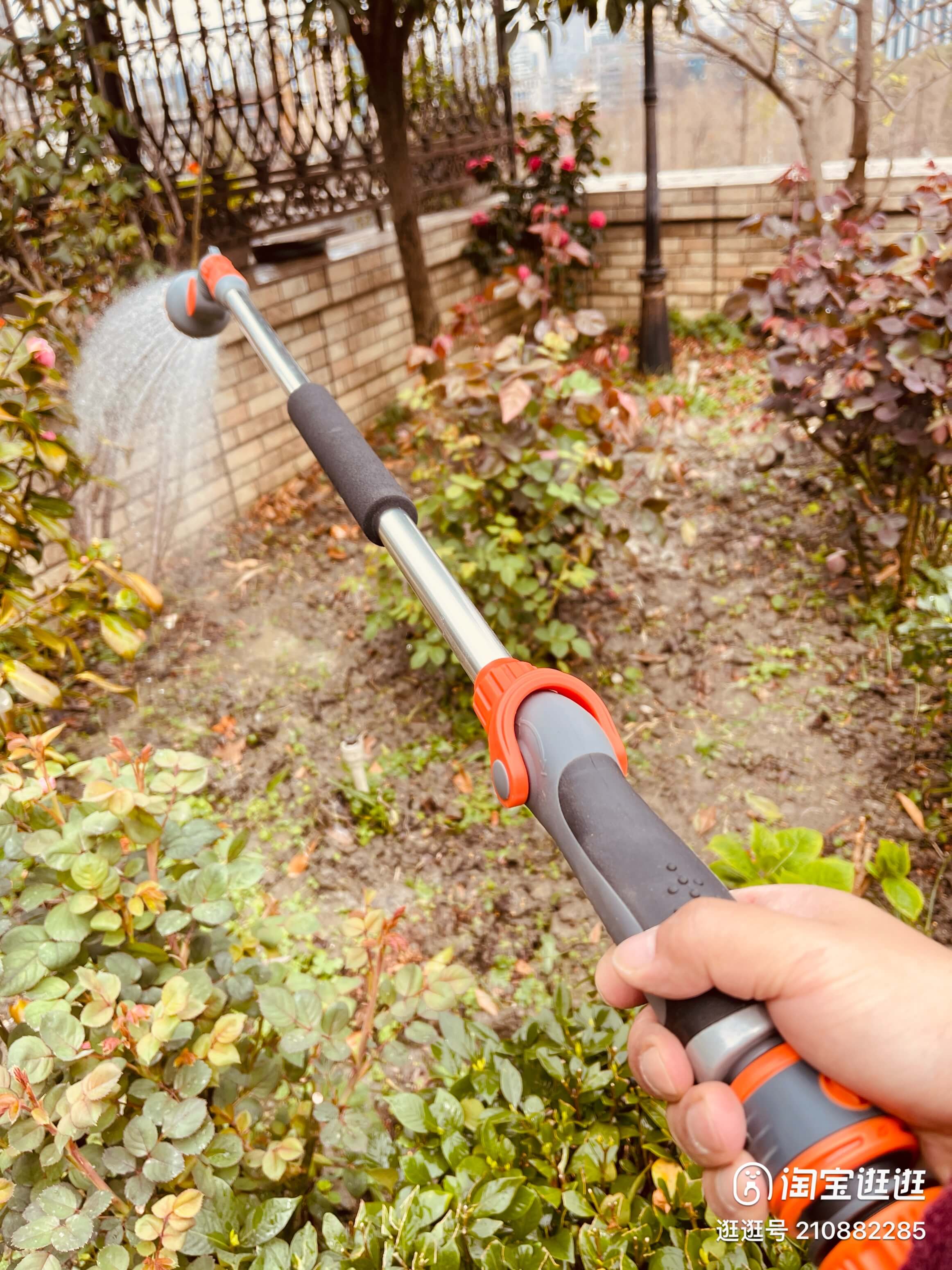 long garden hose sprayer Long Reach Sprayer For Roofs | Long Distance Water Spray Nozzle