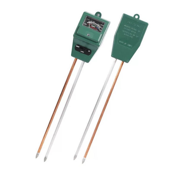 Soil Moisture pH Light Meter | Soil pH Tester for Plants | Dual Probe Soil Tester | HNT-0010