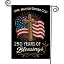 Garden Flags With Stand - 12" x 18"-74