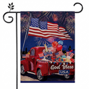 Garden Flags With Stand - 12" x 18"-36