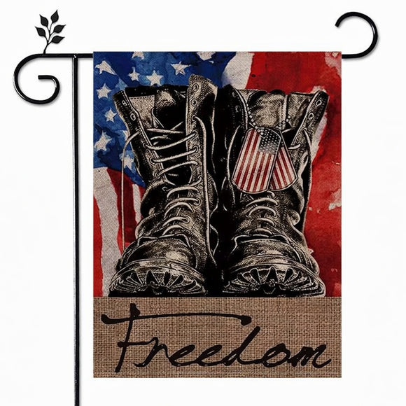 Garden Flags With Stand - 12" x 18"