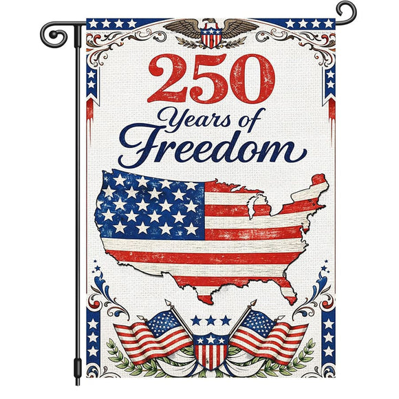 Garden Flags With Stand - 12" x 18"
