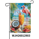 Garden Flags With Stand - 12" x 18"-19