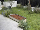 8" Metal Round Raised Garden Bed | 8" Corrugated Metal Garden Beds-3