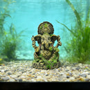 Aquarium Elephant God Statue Ornament-4