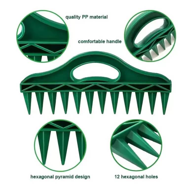 Handheld Dibber for Planting Seeds In Spring | Seed Digger Tool | Seed Spacer | Cultiuana SPT-393