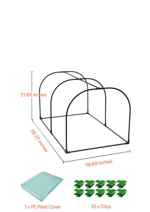 Small Greenhouses | Mini Greenhouse Hoops | DIY Garden Hoops | Portable Greenhouse for Indoor & Outdoor TTM-878