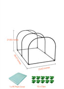 Small Greenhouses | Mini Greenhouse Hoops | DIY Garden Hoops | Portable Greenhouse for Indoor & Outdoor TTM-878-12