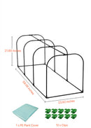 Small Greenhouses | Mini Greenhouse Hoops | DIY Garden Hoops | Portable Greenhouse for Indoor & Outdoor TTM-878-14