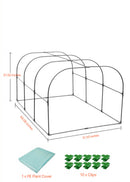 Small Greenhouses | Mini Greenhouse Hoops | DIY Garden Hoops | Portable Greenhouse for Indoor & Outdoor TTM-878-18