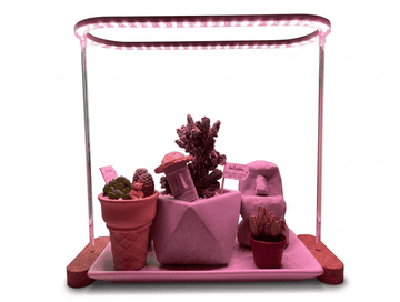USB Grow Light | Decorative Grow Lights for Indoor Plants | Dimmable Grow Light Bulb | Cultiuana QI-601 Small Grow Light for Houseplants