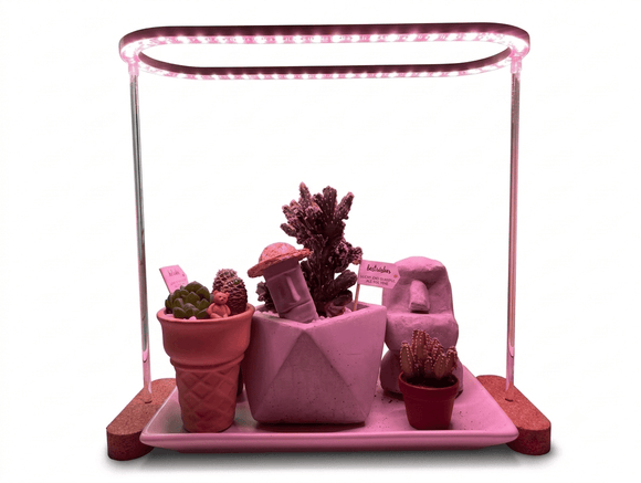 USB Grow Light | Decorative Grow Lights for Indoor Plants | Dimmable Grow Light Bulb | Cultiuana QI-601 Small Grow Light for Houseplants