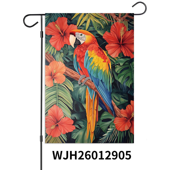 Garden Flags With Stand - 12" x 18"