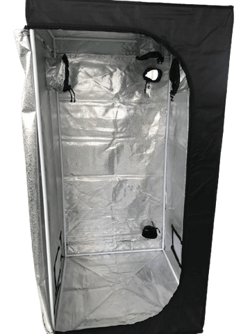 Cultiuana LY600 Hydroponic Grow Tent - 3x3ft, 32''X32''X63'' (80x80x160cm) - 0