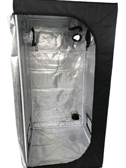 Cultiuana LY600 Hydroponic Grow Tent - 3x3ft, 32''X32''X63'' (80x80x160cm) - 0