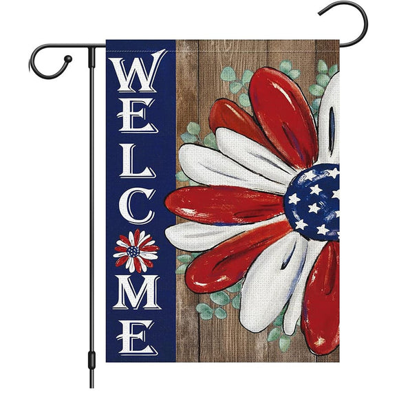 Garden Flags With Stand - 12" x 18"