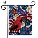 Garden Flags With Stand - 12" x 18"-38