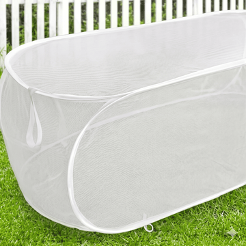 Buy white Pop Up Plant Covers | Row Covers for Vegetable Garden