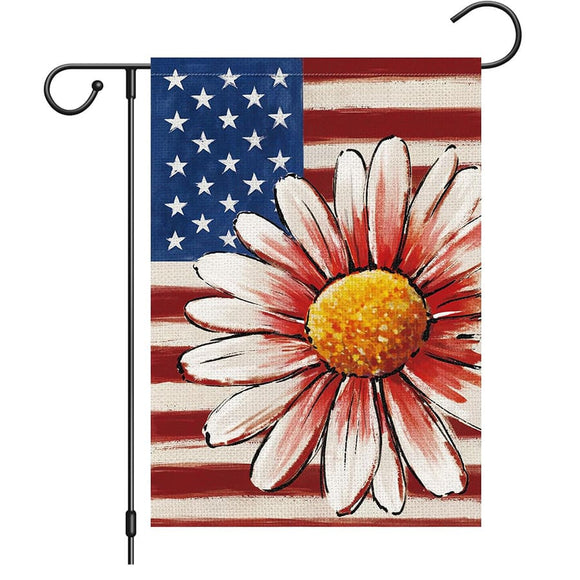 Garden Flags With Stand - 12" x 18"