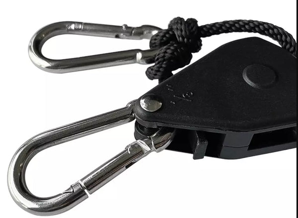 Cultiuana Grow Light Ratchet Hangers Yo-Yo - 2M Rope, Adjustable, 2 Per Pack - 2